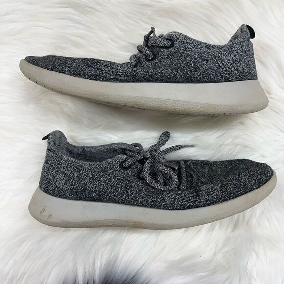 Allbirds Wool Runners Grey mens Athletic Shoes - Picture 4 of 8